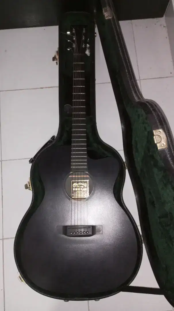 Gitar Akustik Elektrik Martin & Co 000CXE Black Bekas Mulus,Siap Pakai