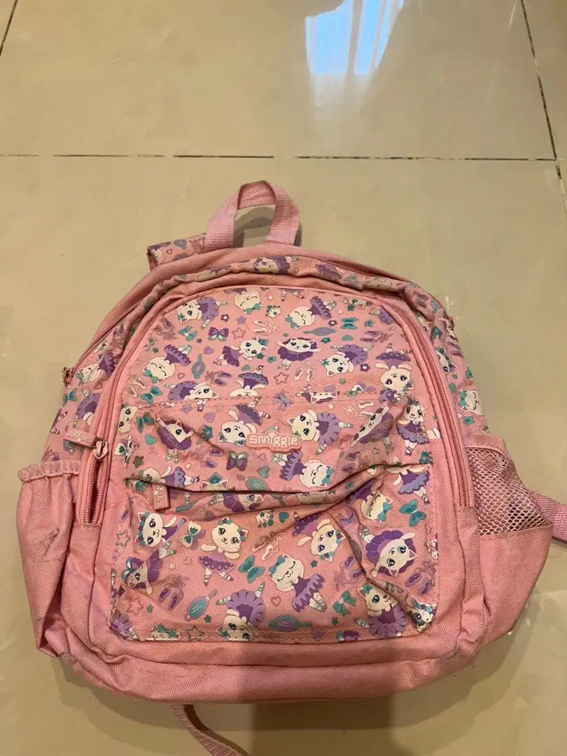 Tas Smiggle Asli Motif Kucing