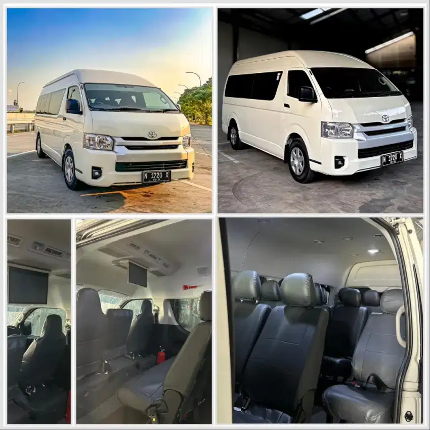 Sewa Hiace Elf terbaru mobil 2024 wisata manten ziarah piknik reuni
