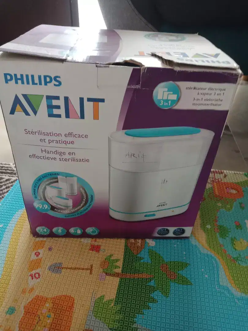 steril philips dot dan tempat akan bayi