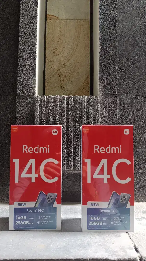 REDMI 14C 6/128 GARANSI RESMI TAM 15BULAN