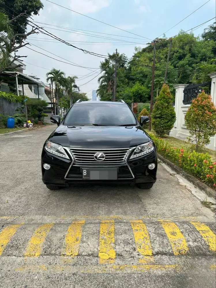 Lexus RX270 2.7 AT Jepang Hitam 2014 Siap Pakai
