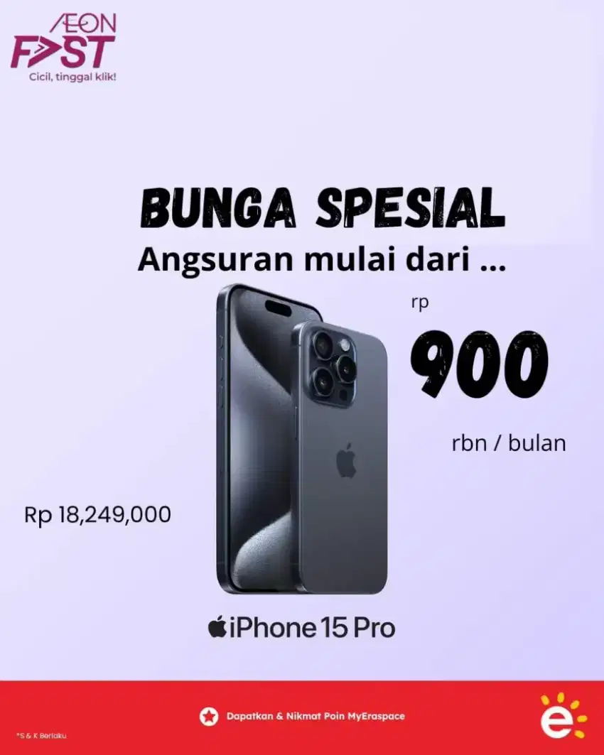 Credit Iphone tanpa DP dan Limit serta angsuran ringan