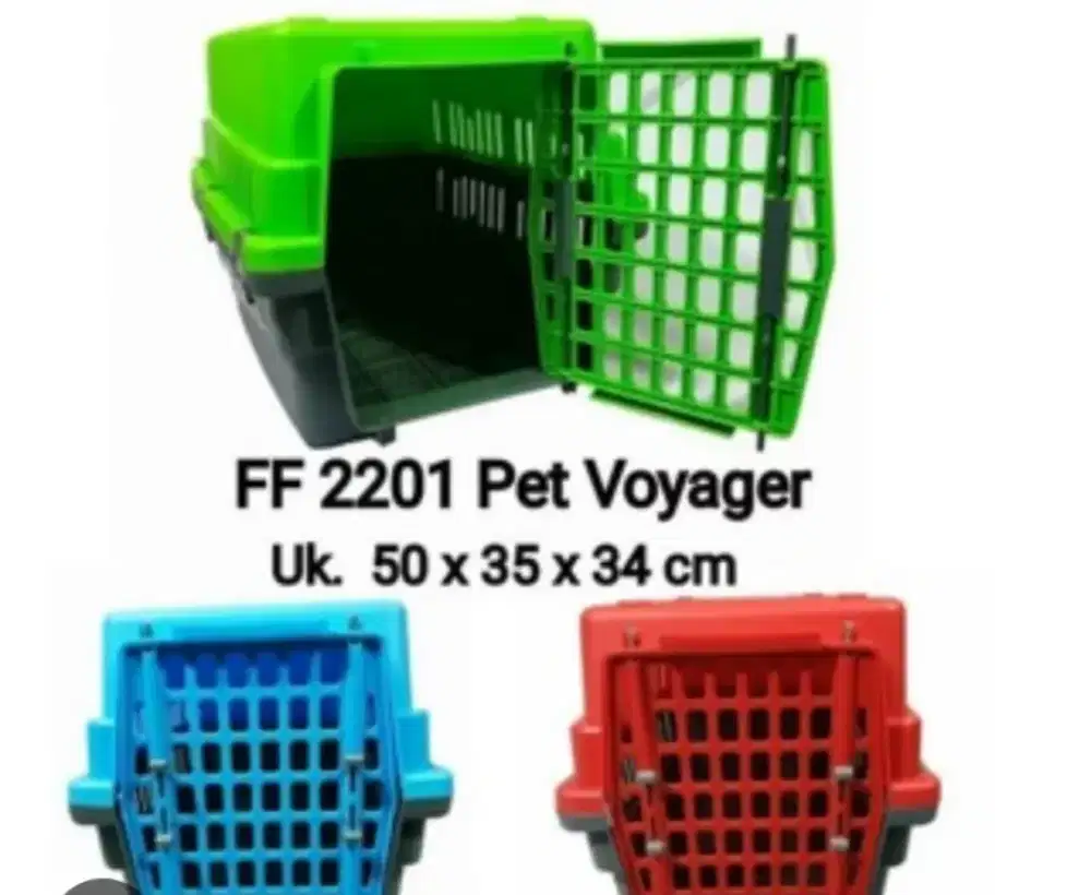 pet kargo belum terpakai