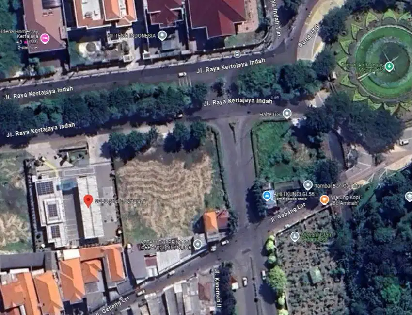 Dijual Tanah Kertajaya Indah Nol Jalan Surabaya Timur