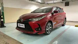 KM Rendah TDP 7,5JT Toyota Yaris 1.5 TRD Sportivo Bensin-AT 2020 Merah