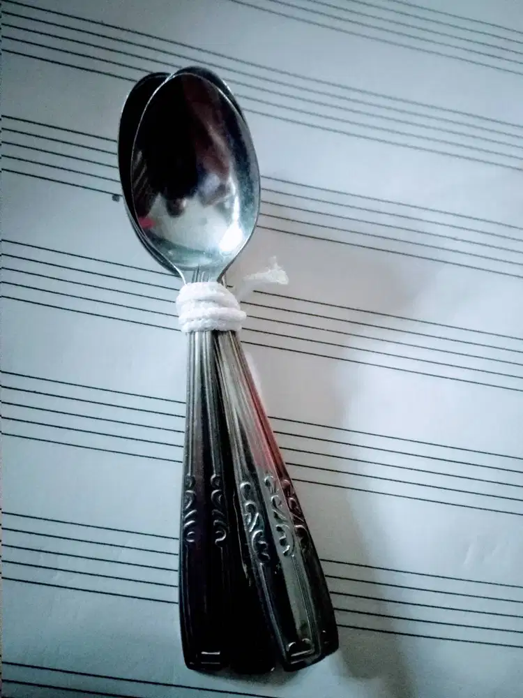 Obral Sendok Kopi 1.5 Lusin merk Global full quality stainless