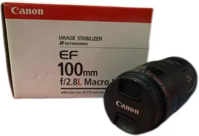 Dijual !!! Canon EF 100mm F2.8 L Macro IS USM