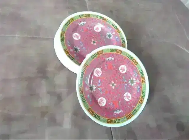 Obral piring Lepek melamine tebal 15.5cm asli made in china