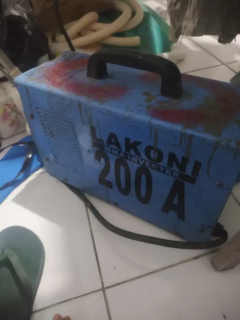 Mesin Las lakoni falcon 200a mma inverter 1300 watt