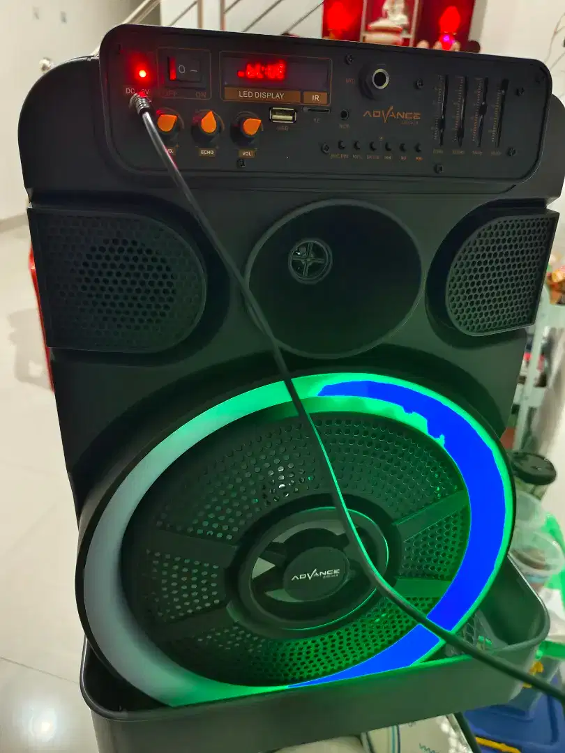 Speaker Karaoke Full Bass Premium Bluetooth 12 inch