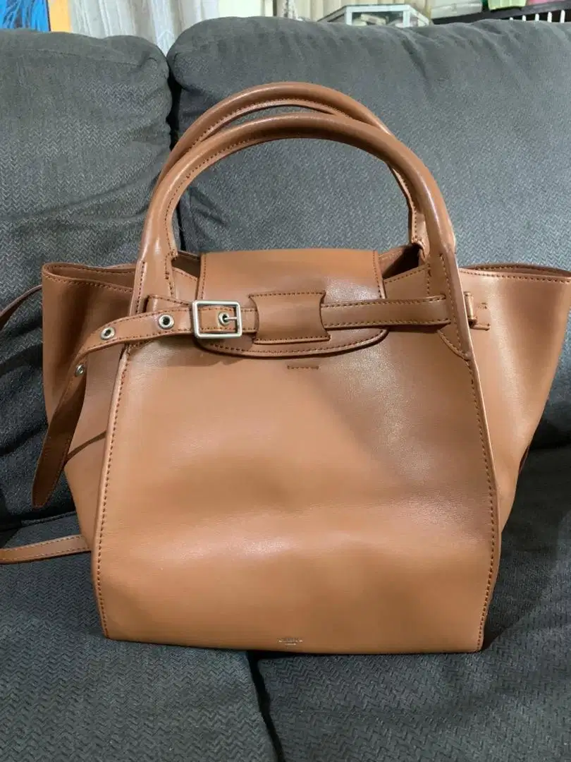 handbag celine big bag box tan