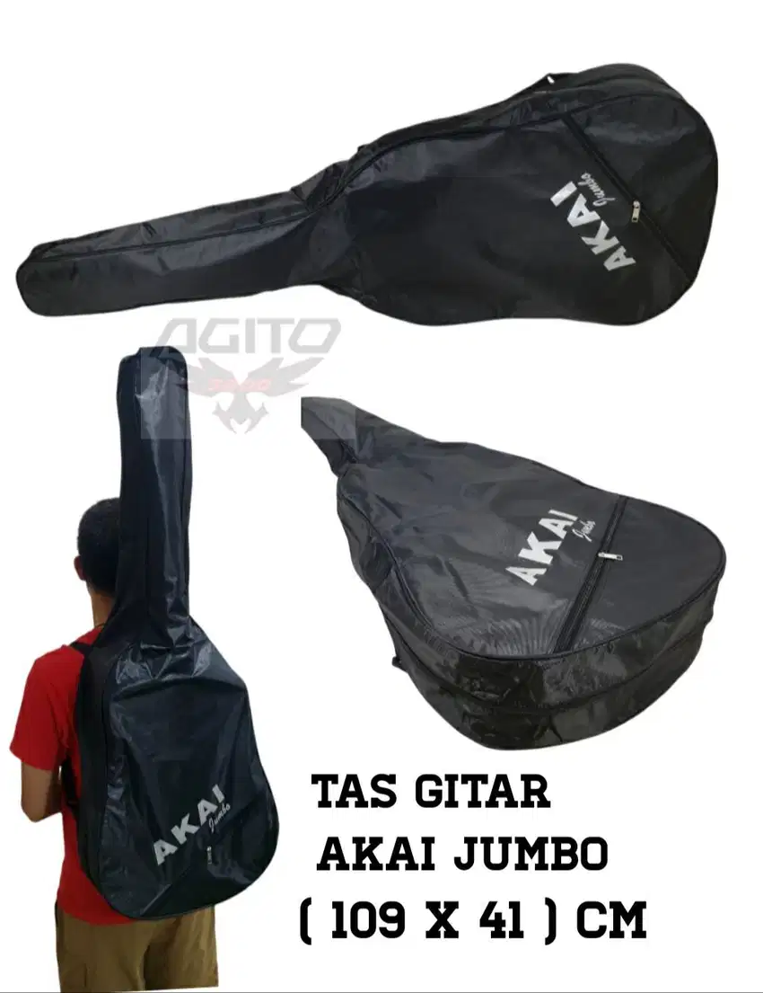 Tas Atau Sarung Gitar Akai Jumbo Original