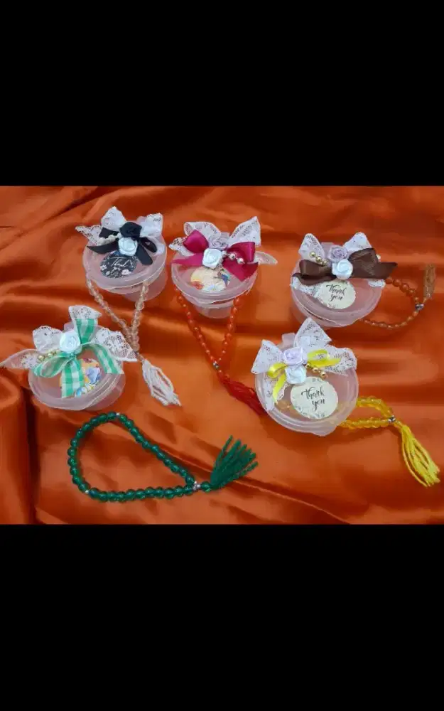 Souvenir pernikahan tasbih mini