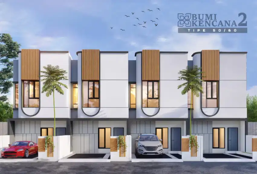 Rumah modern kontemporer shm