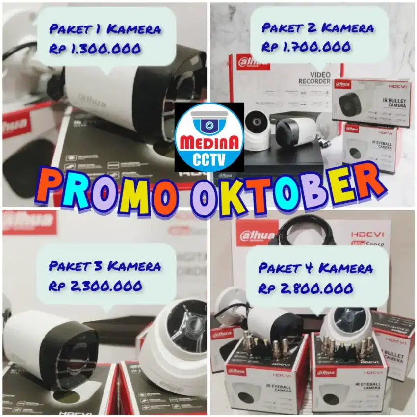 PROMO OKTOBER PAKET CCTV