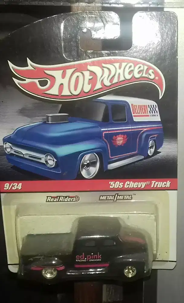 Diecast HOTWHEELS Real Riders '50s Chevy Truck