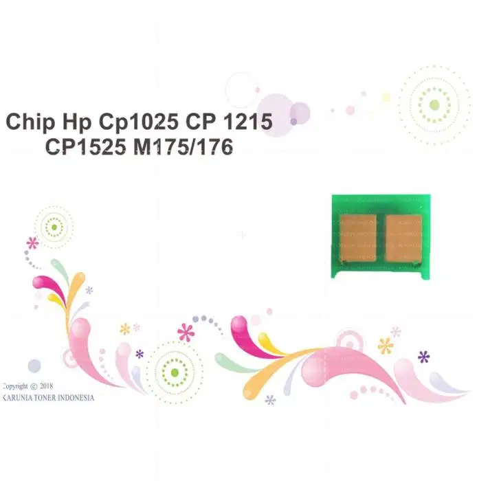 Chip Toner HP CP1025 CP1215 CE310A CE311A CE312A CE313A CMYK
