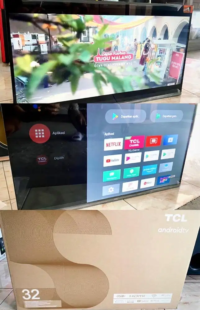 TV LED TCL ANDROID 32 INCH G9