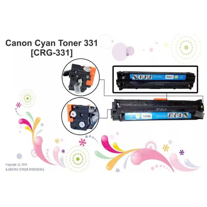 Cartridge Compatible Toner Color Canon CRG131,331 731 LBP7100 CMYK - H