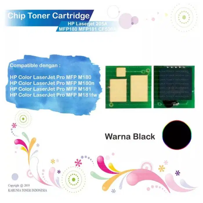 Chip Toner For HP 205A M180 M181 MF180 MFP181 M180n CF531A CF531 Black