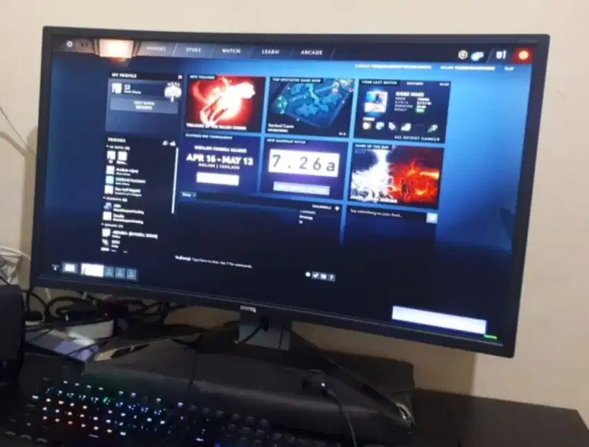 Monitor BENQ EX3200R Curved