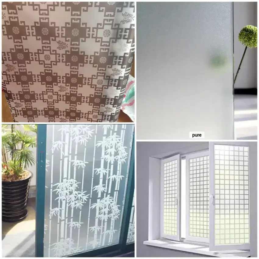 Stiker kaca sunblast/ RIBEN GELAP
