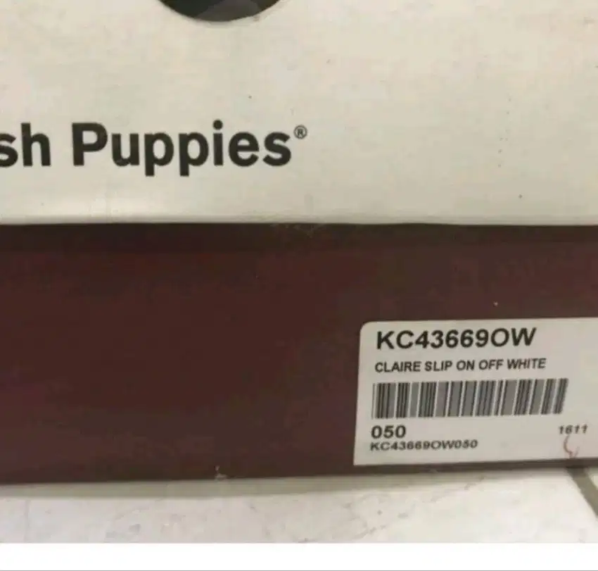 hush puppies claire slip on off white