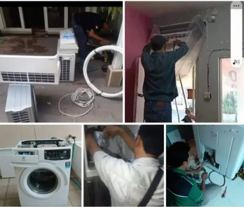 Jasa service AC,KULKAS & MESIN CUCI