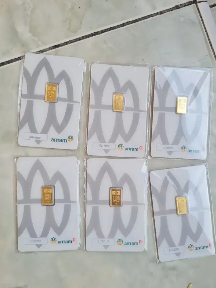 Logam mulia antam 1 gram redmark