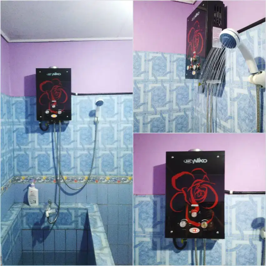 Water heater instan buka kran langsung panas
