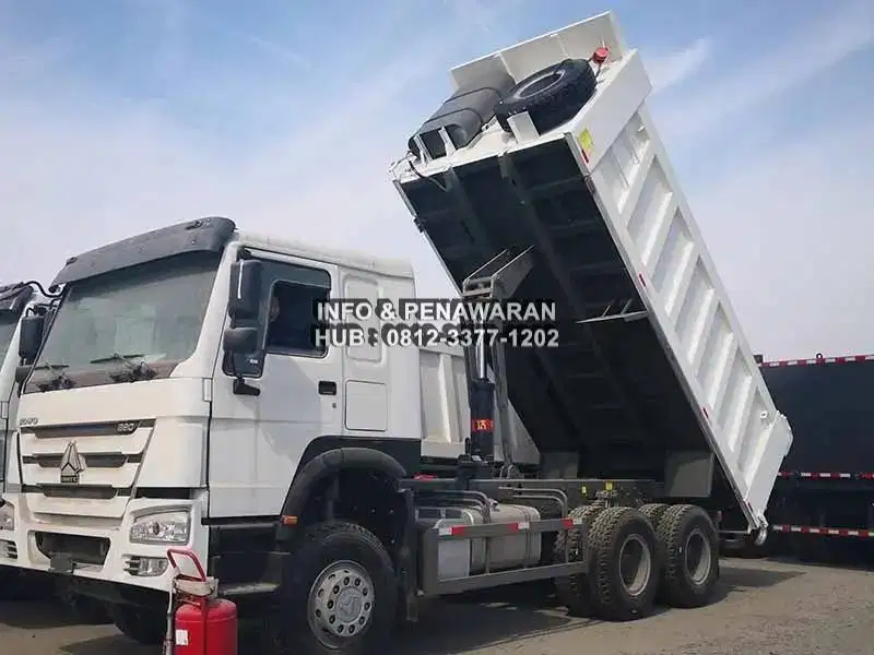 Dump Truk Sinotruk HOWO Mining Truck 6x4 380 HP Baru