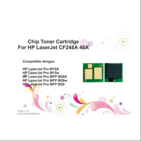 CHIP TONER HP CF248A 48A PRO M15A M15W M28W