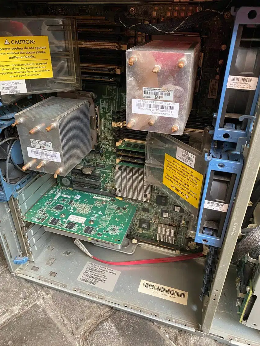 CPU server proliant HP G6 double procesor