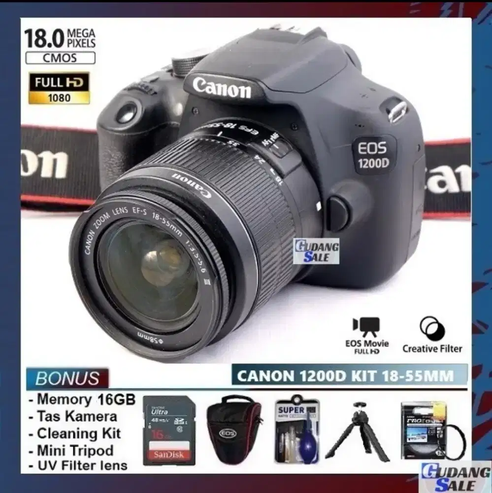 Canon EOS1200D Jual Murah