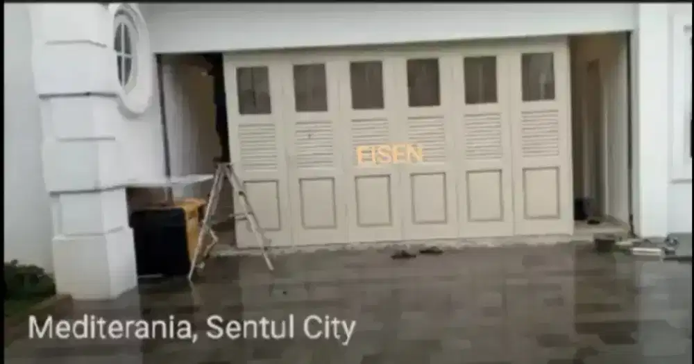 Pintu besi garasi EISEN kualitas pabrikan