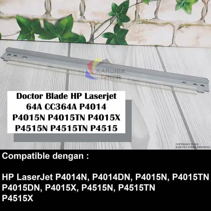 Doctor Blade For HP Laserjet 64A P4014 P4015 P4515 P4015DN CC364A C
