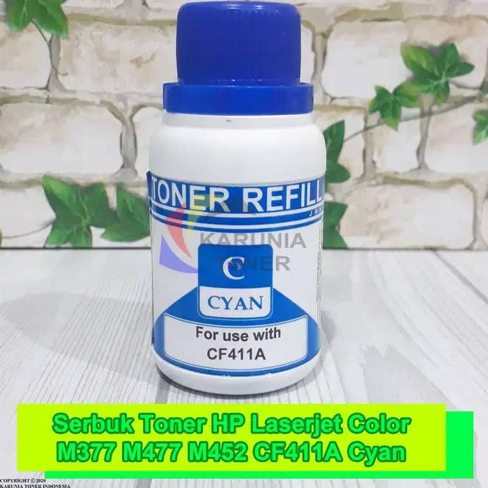 Serbuk Toner HP Laserjet Color M377 M477 M452 CF410A 410A 30 Gram B -