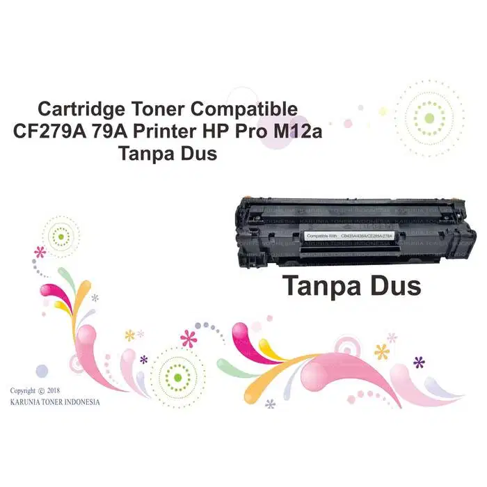 Cartridge Compatible Toner HP CF279A 79A M12a M12 M26a M26nw think col
