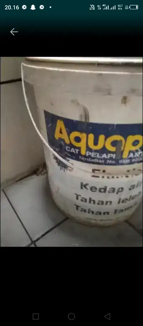 Di jual ember cat besar