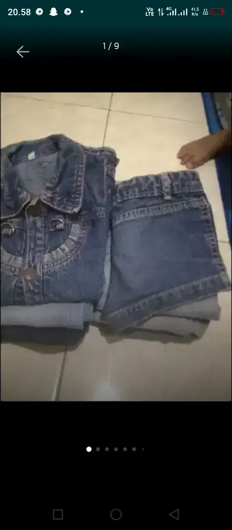 Di jual borongan baju jeans anak