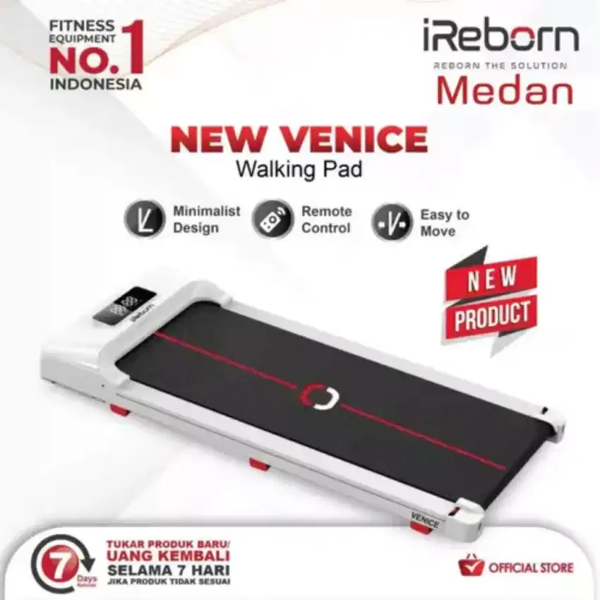 Alat Fitness Treadmill iReborn Venice M8