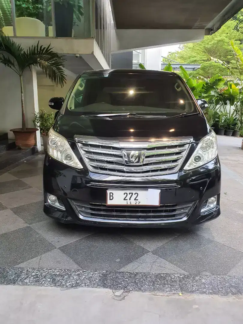 Cash 195jt  Alphard X 2012 Tgn-1 pemakai-1 dari baru, sangat Terawat