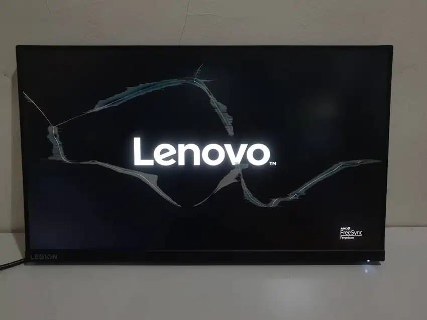 monitor lenovo legion r23i-30 kondisi baru LCD pecah dijual parts