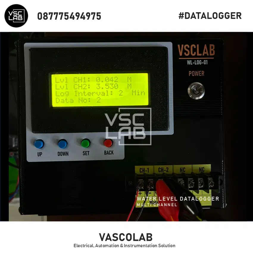 Water Level Meter Datalogger