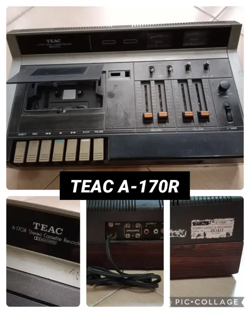 TEAC A-170R Stereo Cassette Recorder