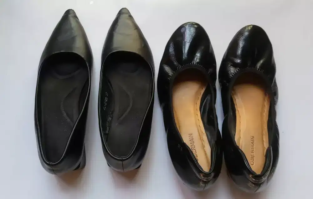 Jual sepatu pantopel wanita OBERMAIN dan sepatu bonusan