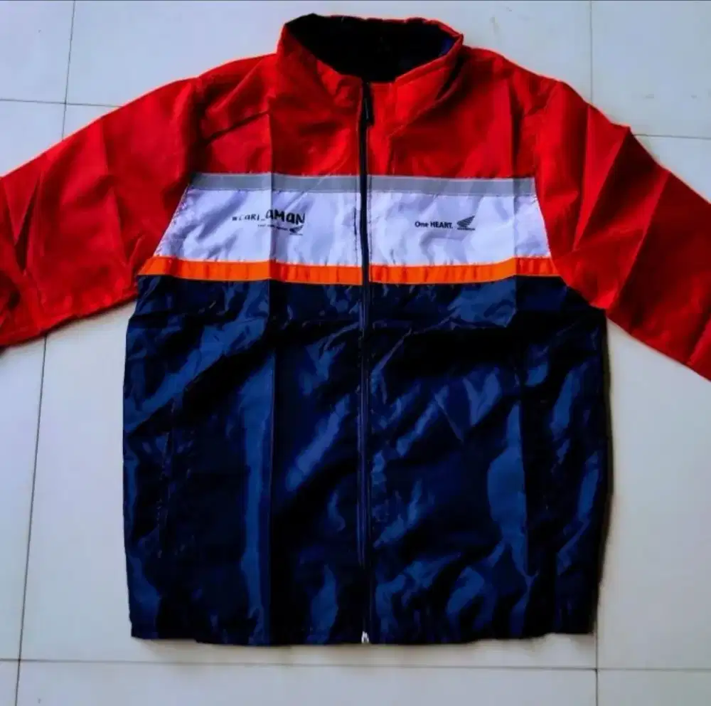 Jaket Motor Pria One Heart Parasit Anti Air Murmer