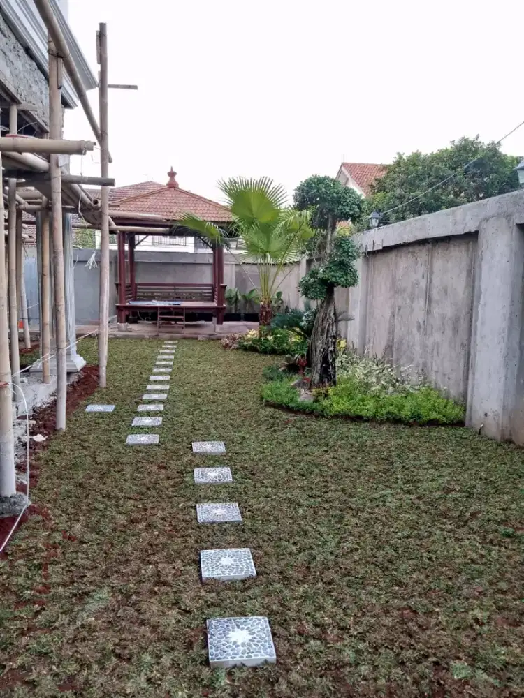 Pembuatan taman rumah outdoor