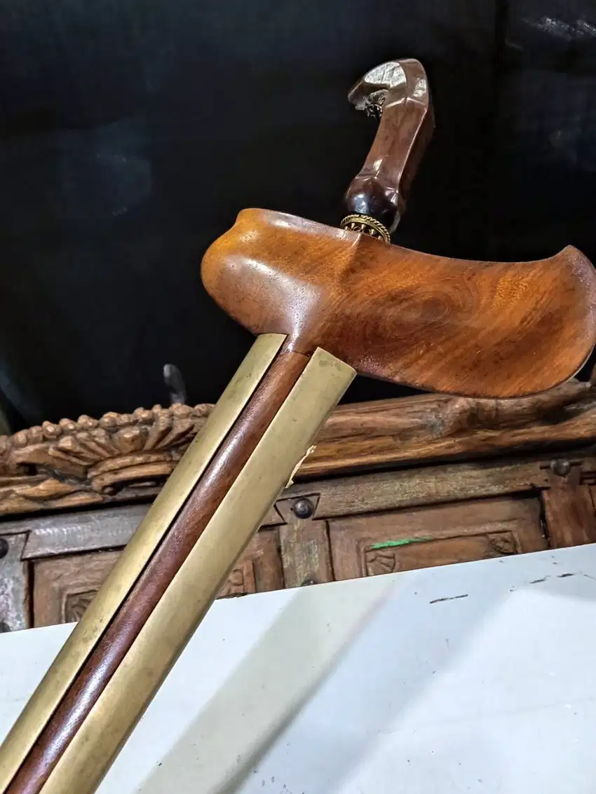 Keris pusaka sepuh Nogo Primitif Luk 7 asli langka